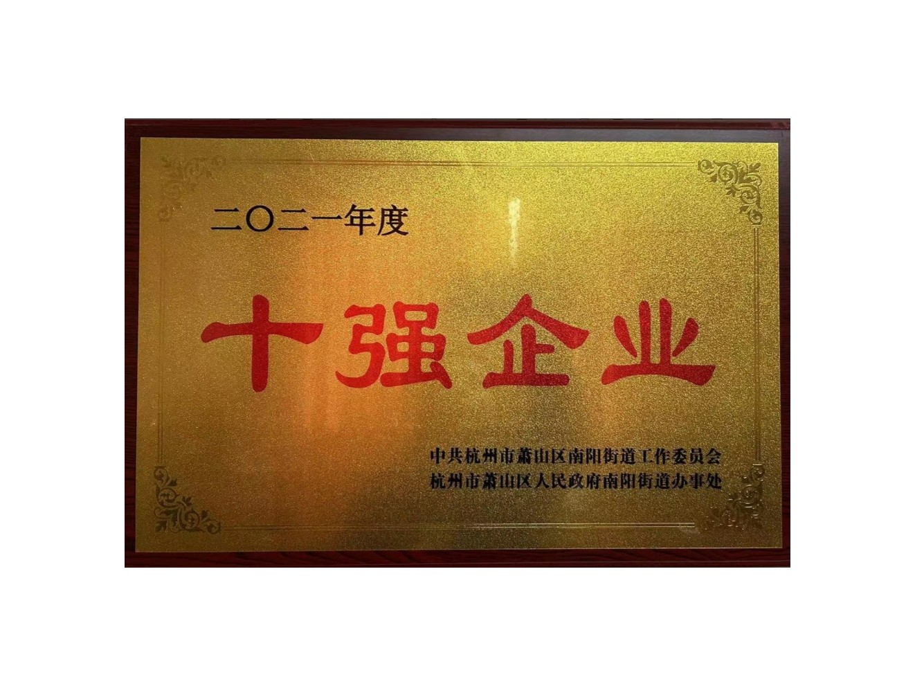 十強(qiáng)企業(yè)